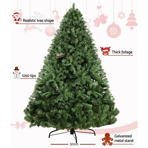 Jingle Jollys 2.1M 7FT Christmas Tree Xmas Decoration Home Decor 1250
