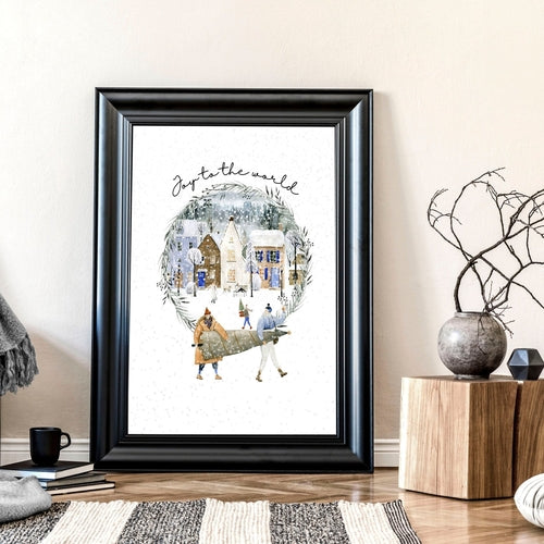 Wall decor for christmas | wall art print
